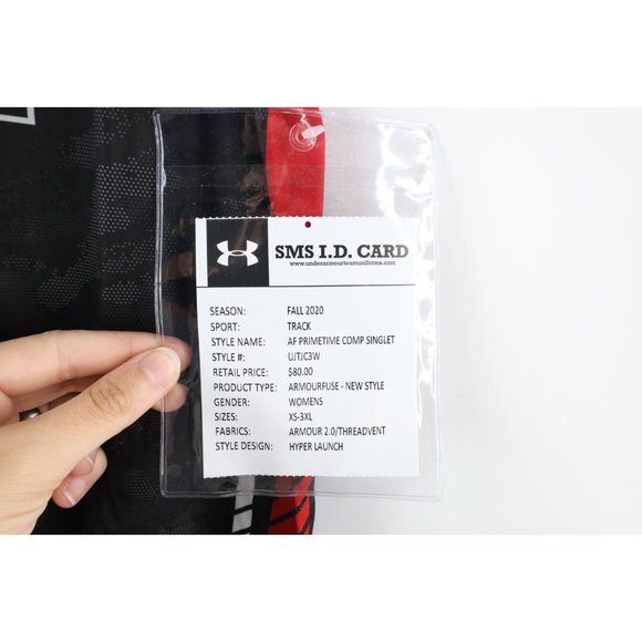 New Under Armour Womens S Sample Texas Tech University Track Singlet Camouflage - Picture 5 of 8